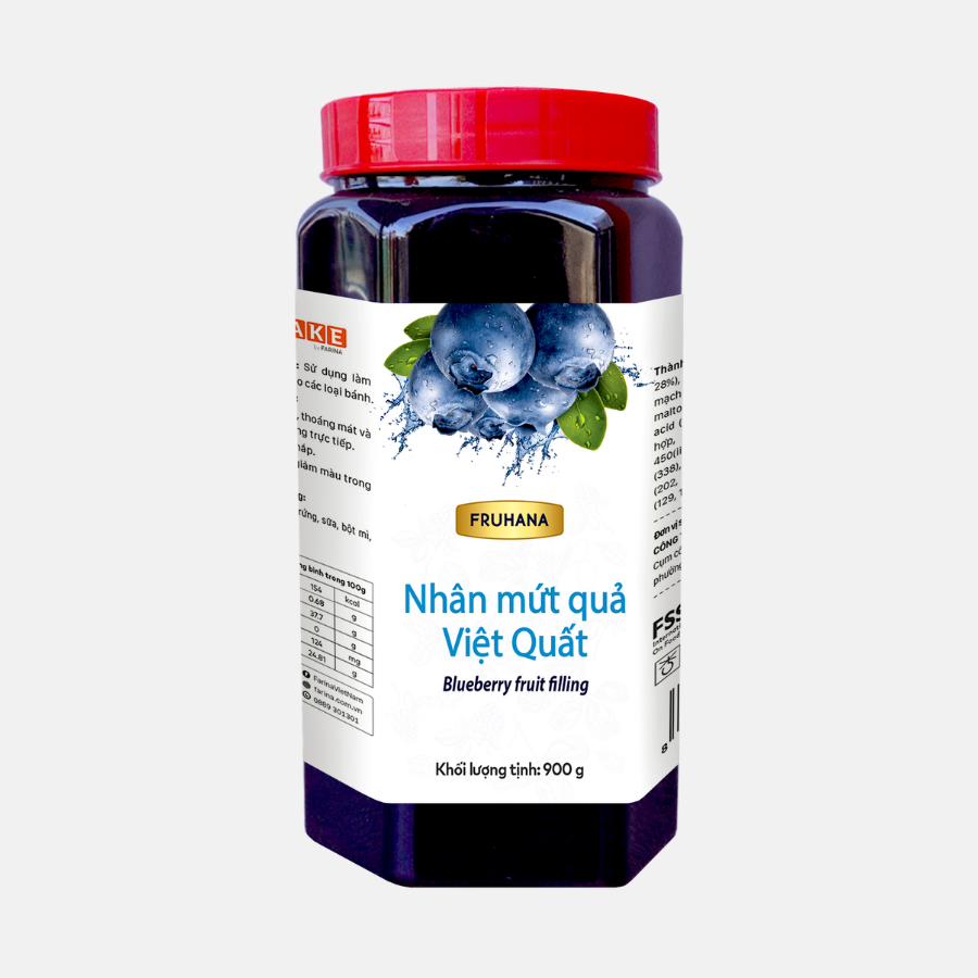 Farina — Fruhana – Nhân mứt Quả Việt Quất
