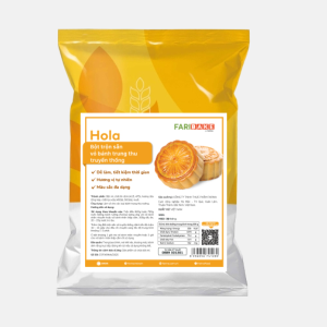 Farina — Hola - Bột Trộn Sẵn Vỏ Bánh Trung Thu Truyền Thống, FariBake — ảnh 1