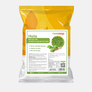 Farina — Hola - Bột Trộn Sẵn Vỏ Bánh Trung Thu Trà Xanh, FariBake — ảnh 1