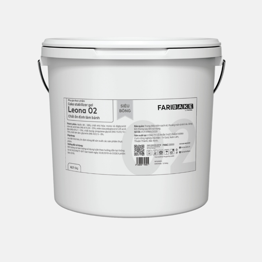 Farina — Leona 02 – Chất Ổn Định Làm Bánh